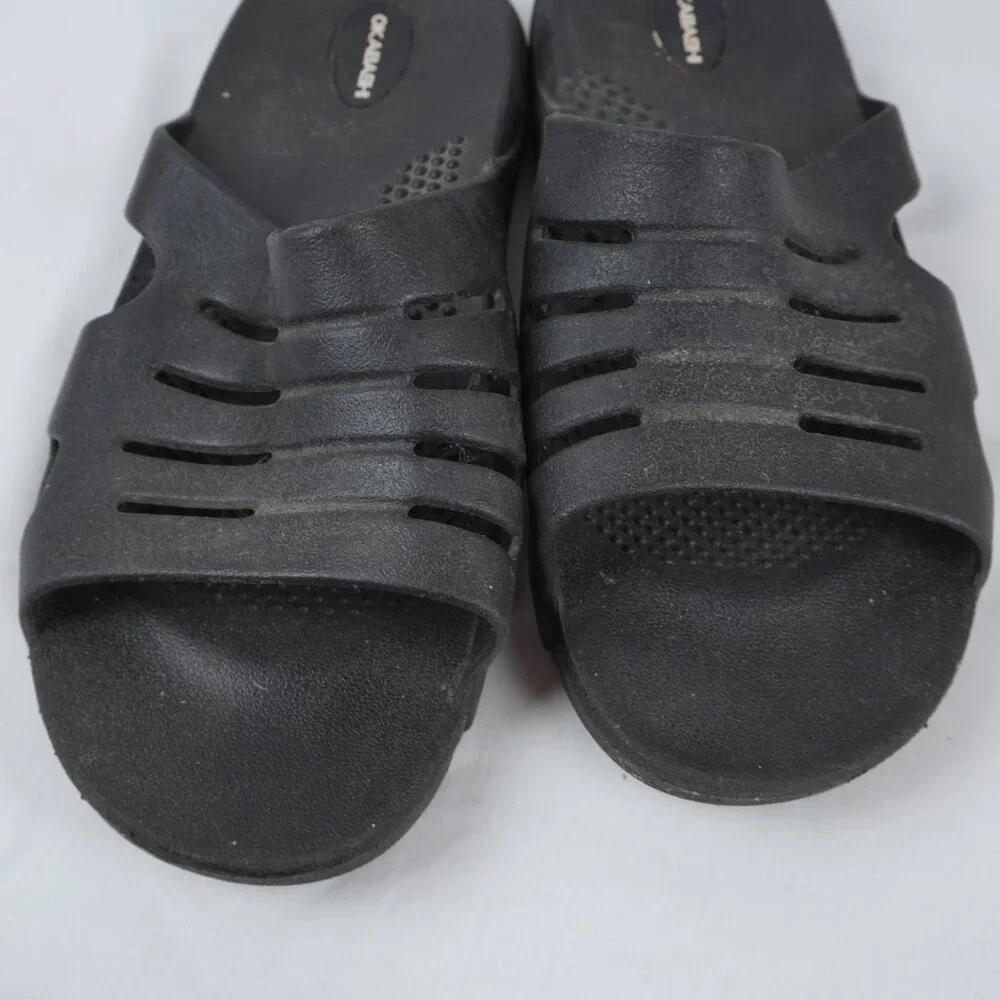 Okabashi Eurosport Unisex‎ Black Sandals Size LL Men's 9/10 Women's 11/12
